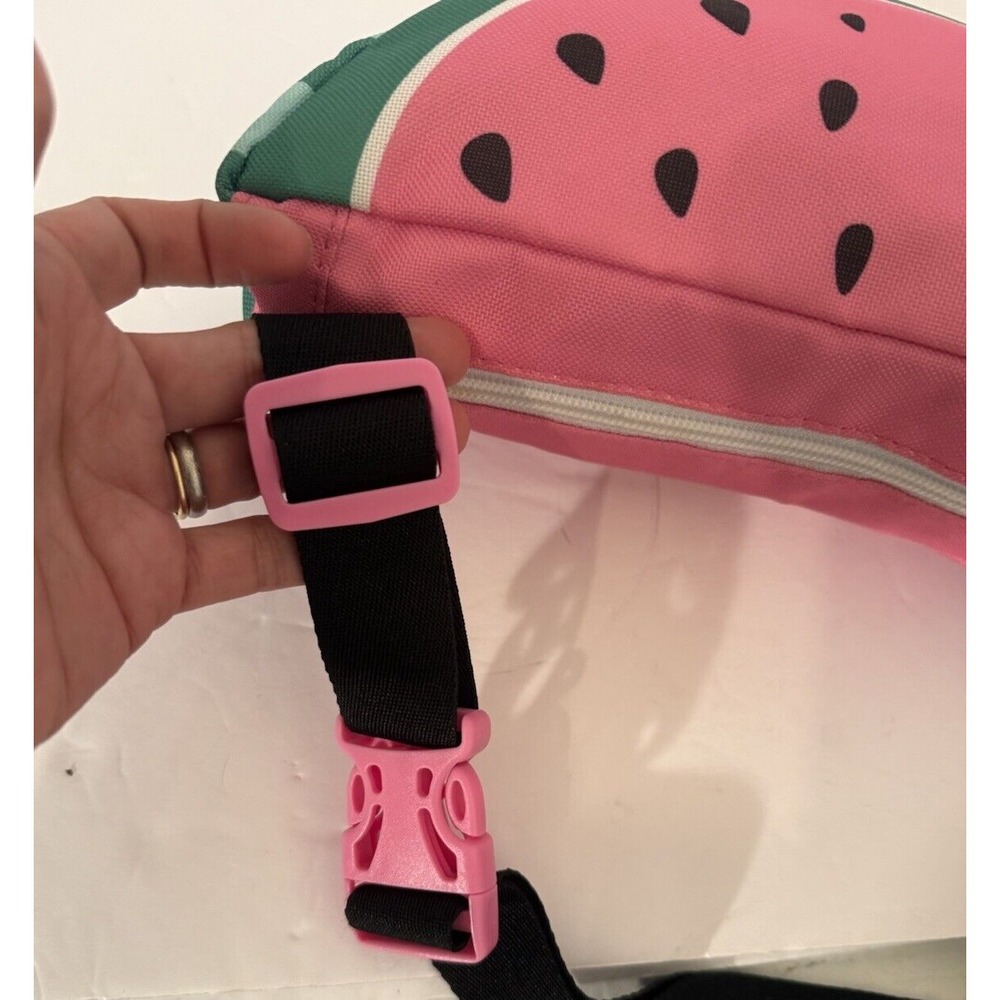 ULTA Watermelon Adjustable Fanny Pack Belt Waist Hip Bag-One Size - Picture 7 of 11
